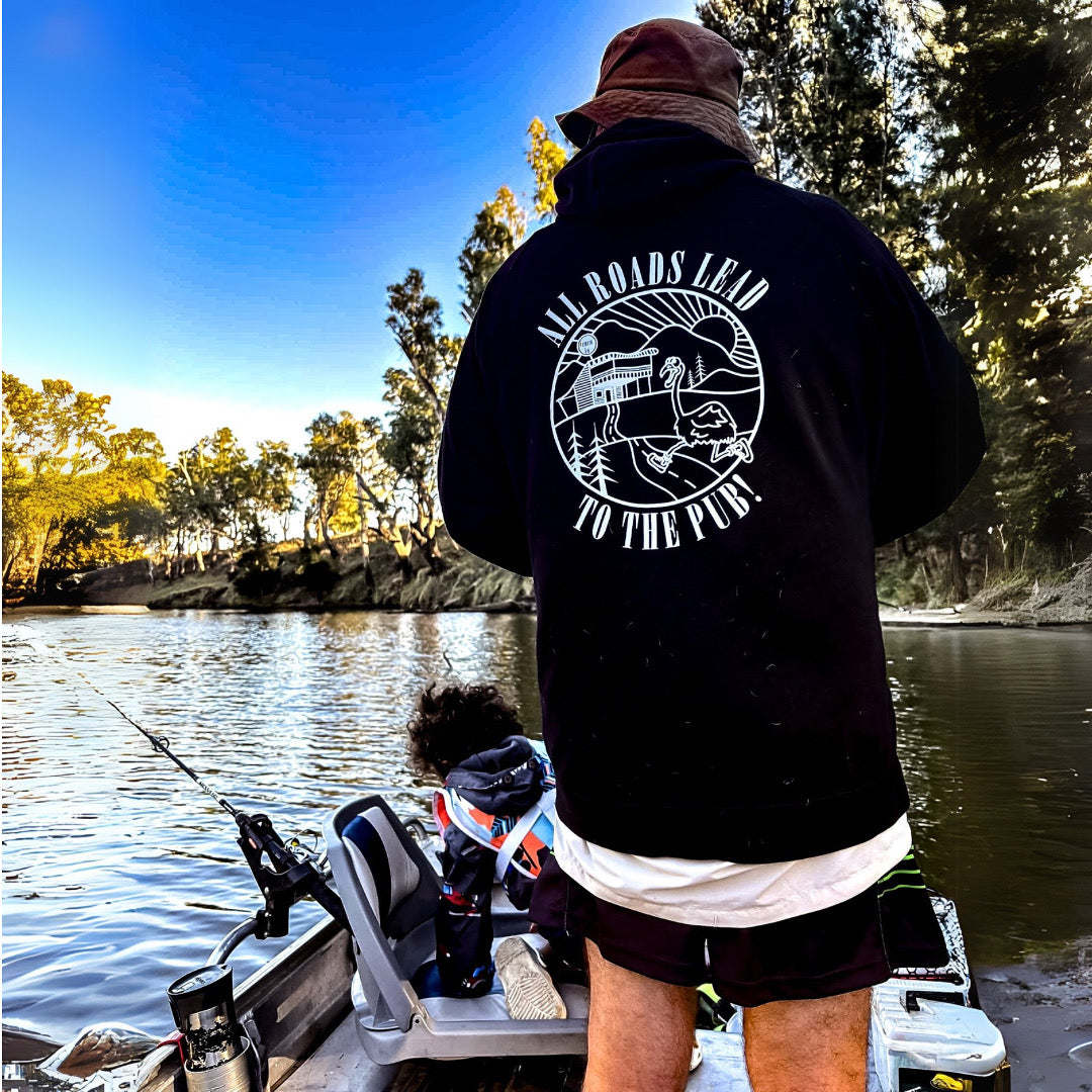 All Roads Lead To The Pub | Men's Hoodie