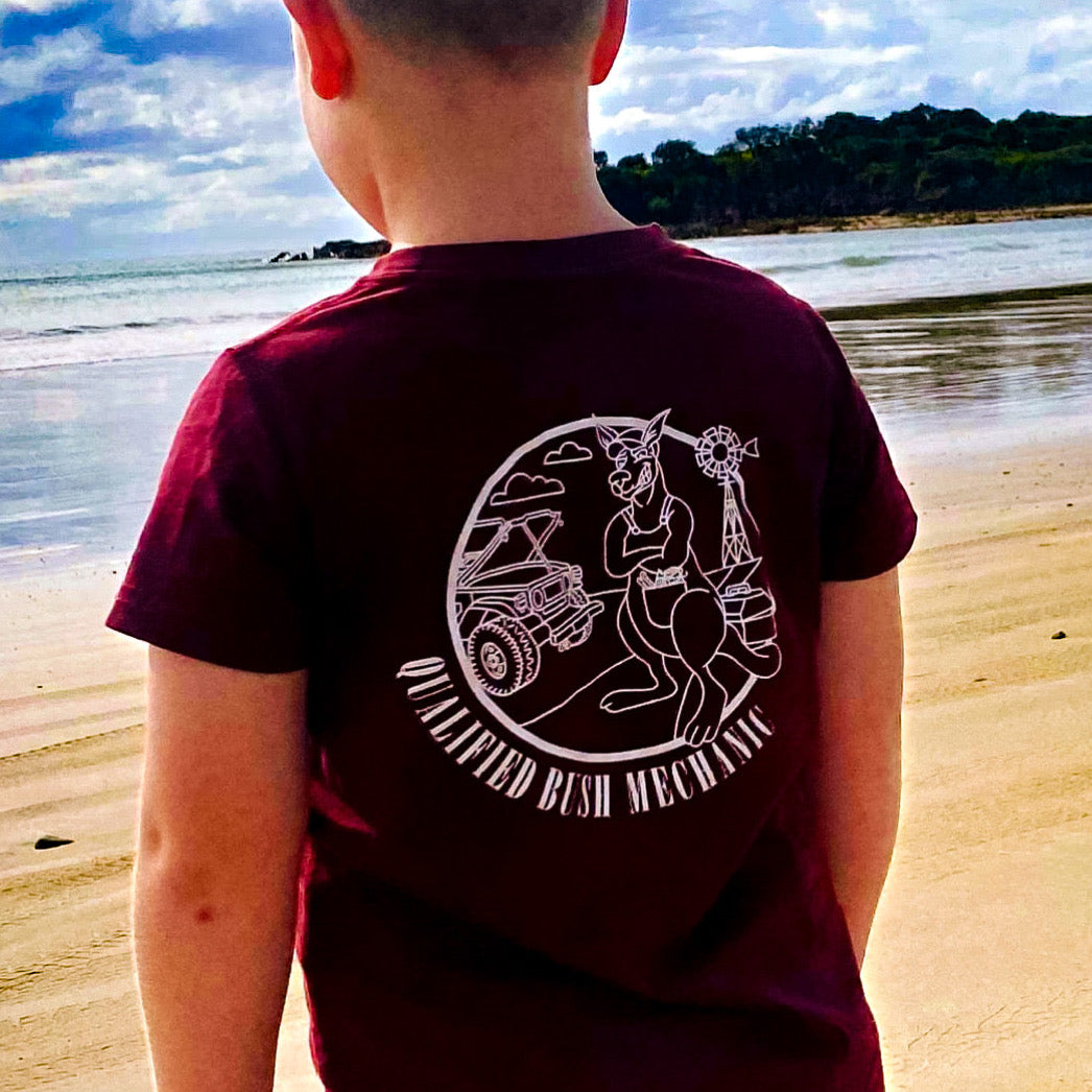 Qualified Bush Mechanic | Kids Tee