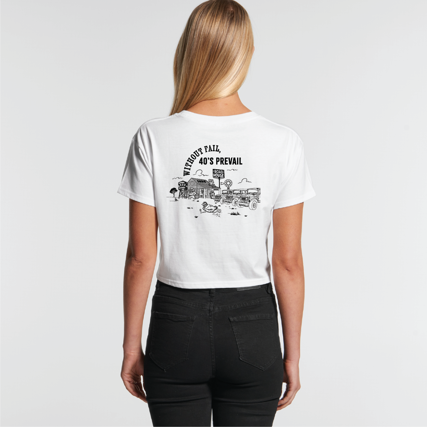 Without Fail, 40's Prevail | Ladies Crop