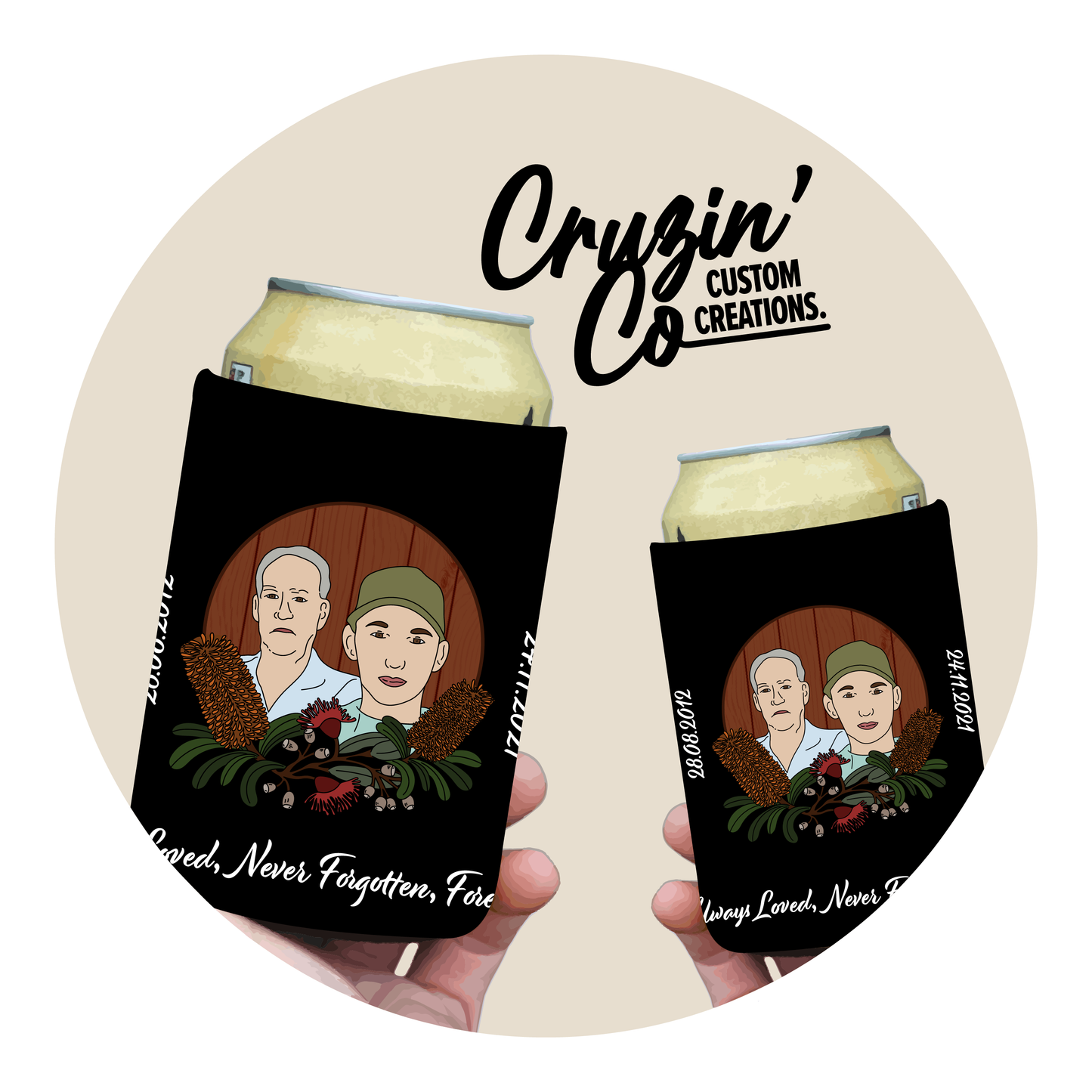 Remembrance Stubby Coolers