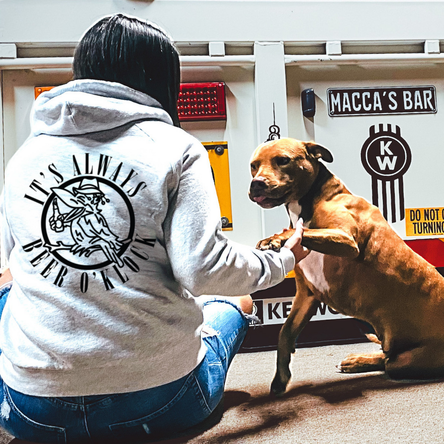 It's Always Beer O'Klock | Ladies Hoodie