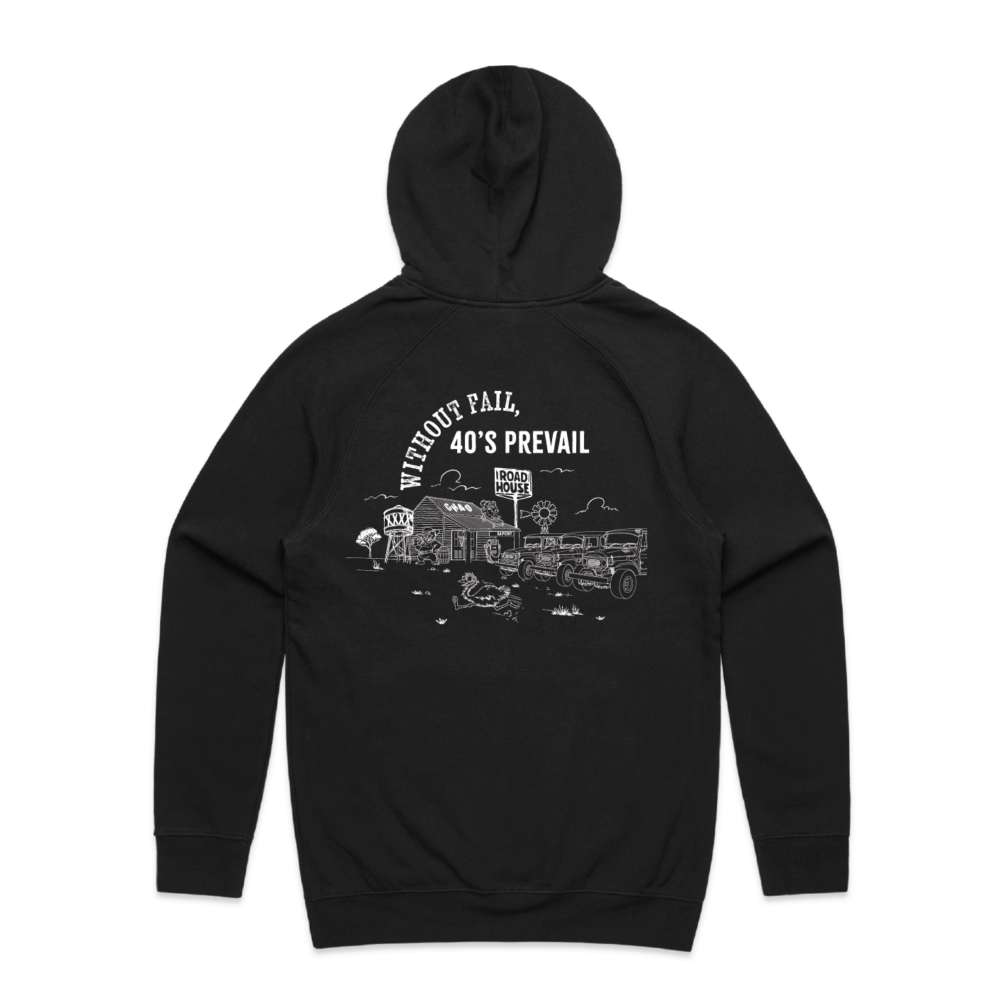 Without Fail, 40’s Prevail | Men's Hoodie