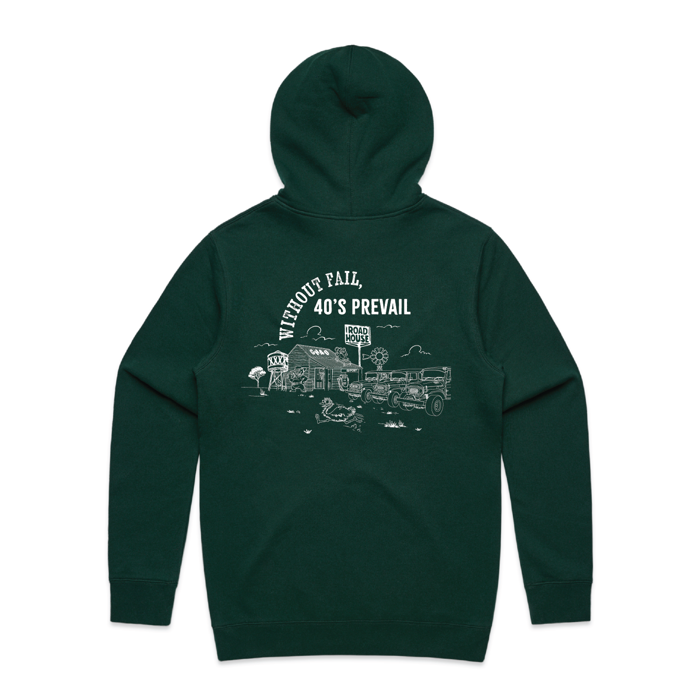 Without Fail, 40’s Prevail | Men's Hoodie