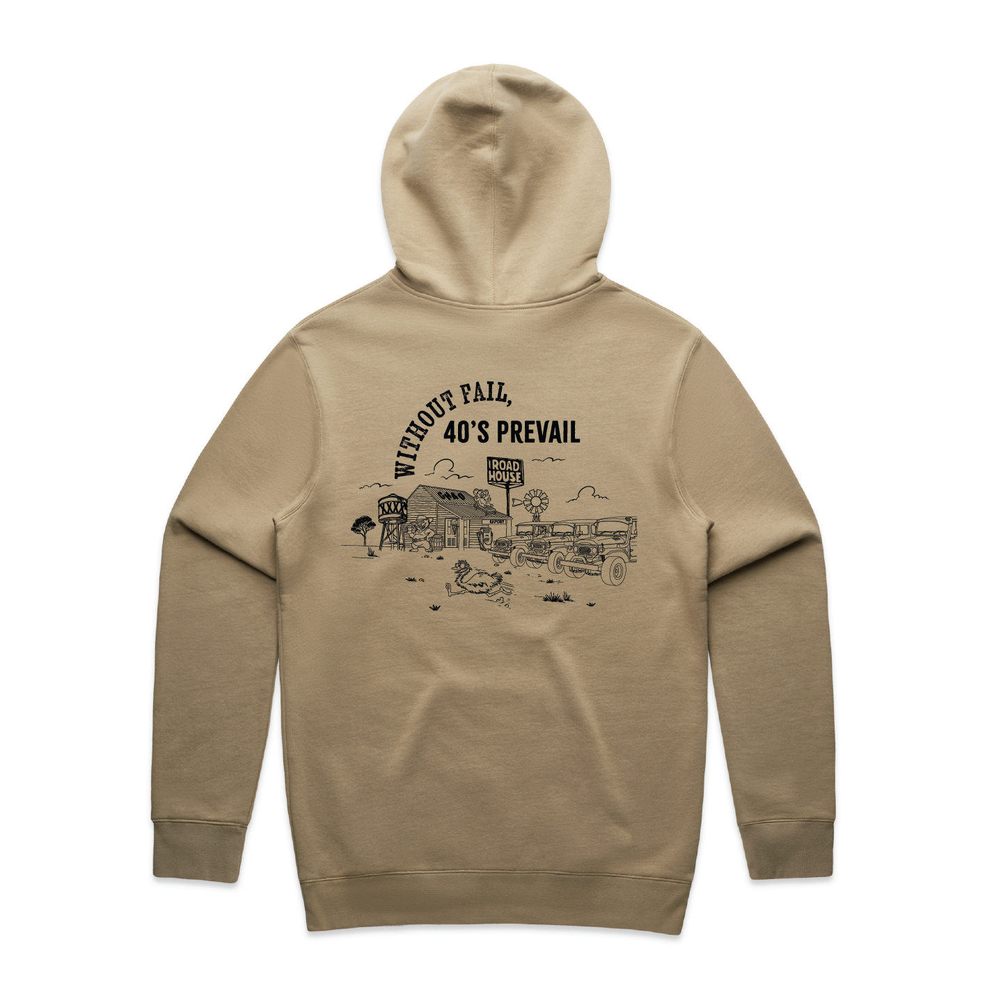 Without Fail, 40’s Prevail | Men's Hoodie