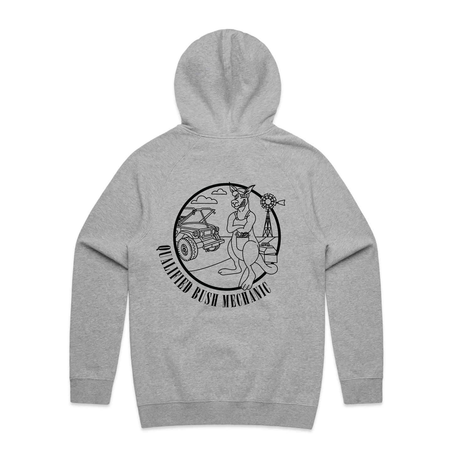 Qualified Bush Mechanic | Mens Hoodie