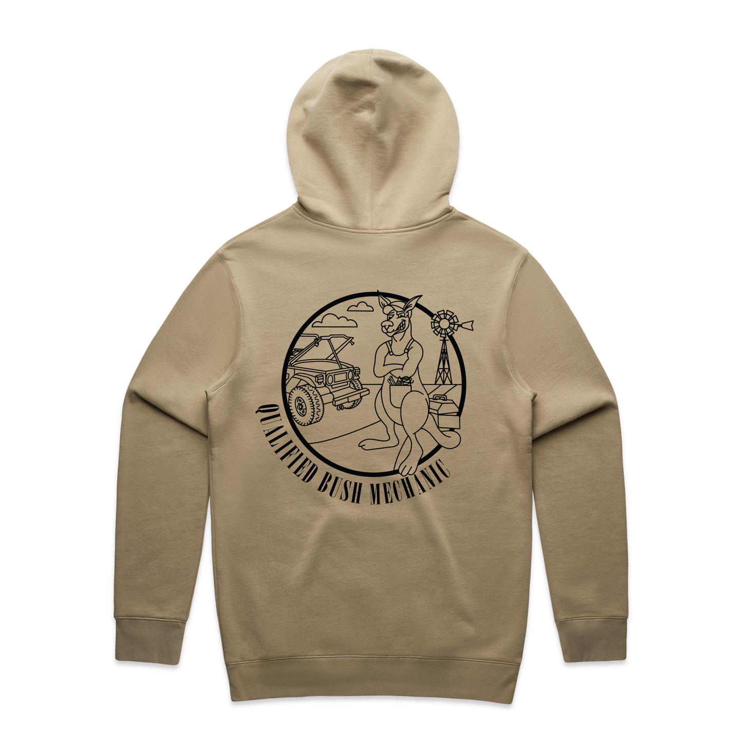 Qualified Bush Mechanic | Mens Hoodie