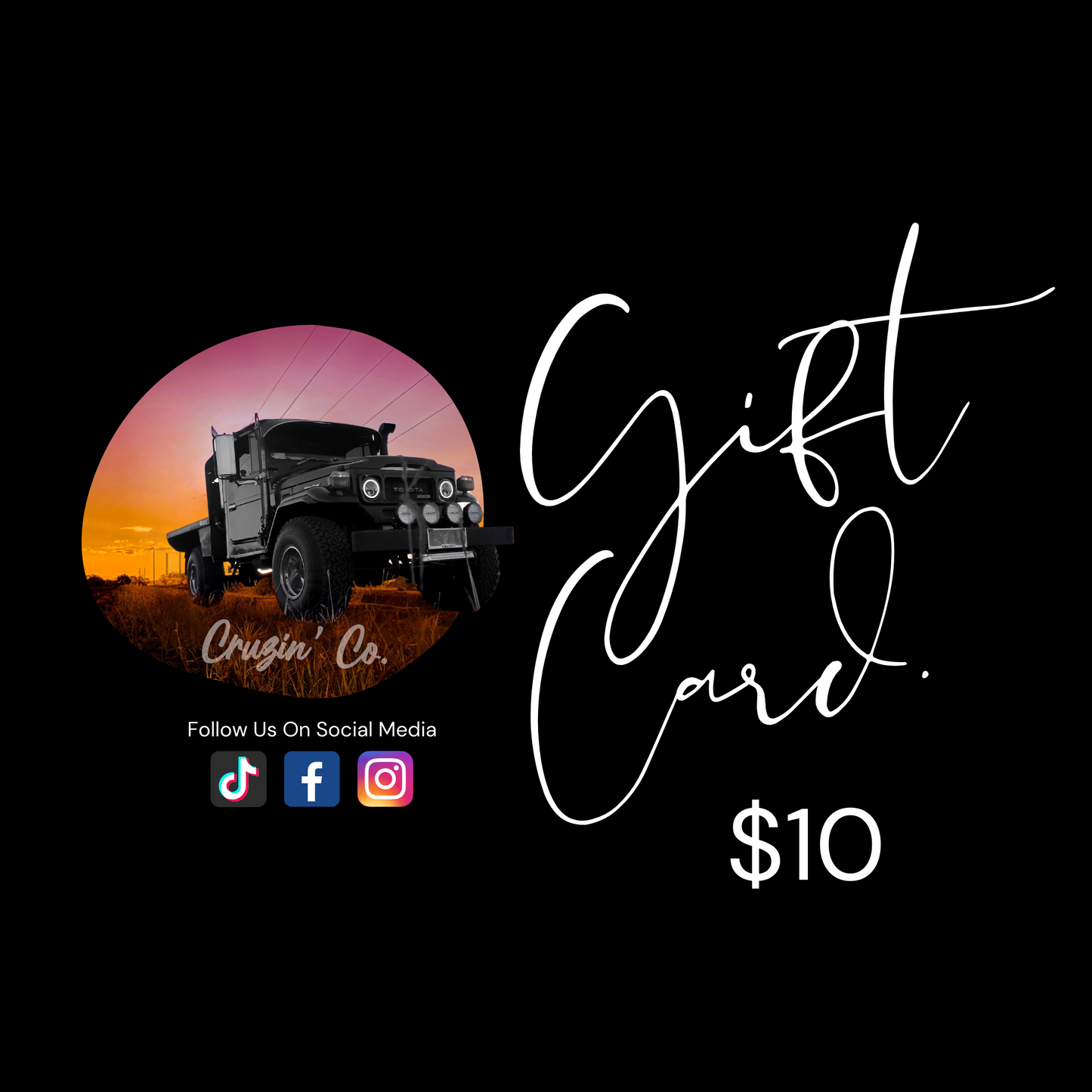 Cruzin' Co. GIFT CARD