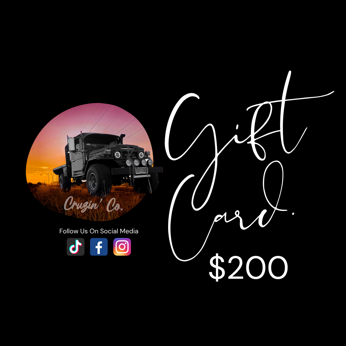 Cruzin' Co. GIFT CARD