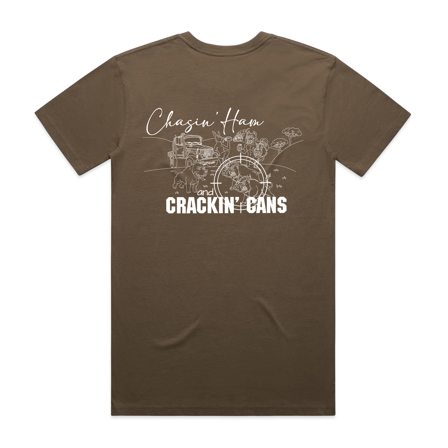 Chasin' Ham and Crackin' Cans | Men’s Tee