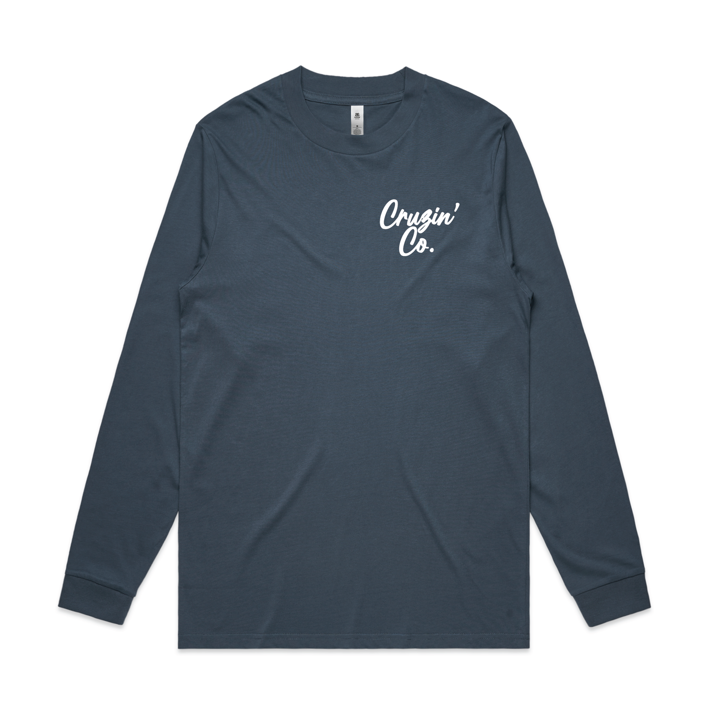 Cruzin’ Co. Cursive Logo | Mens Long Sleeve