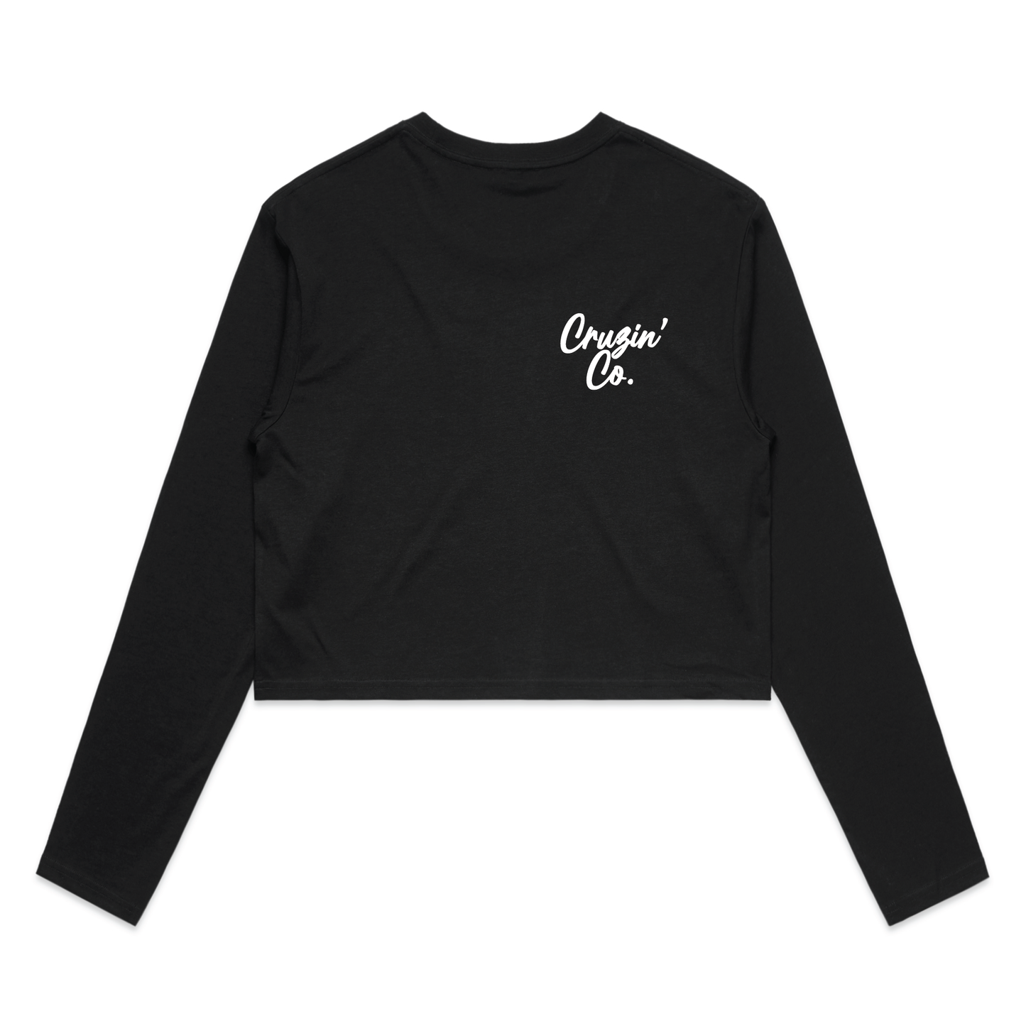 This Is Livin' | Ladies Long Sleeve Crop