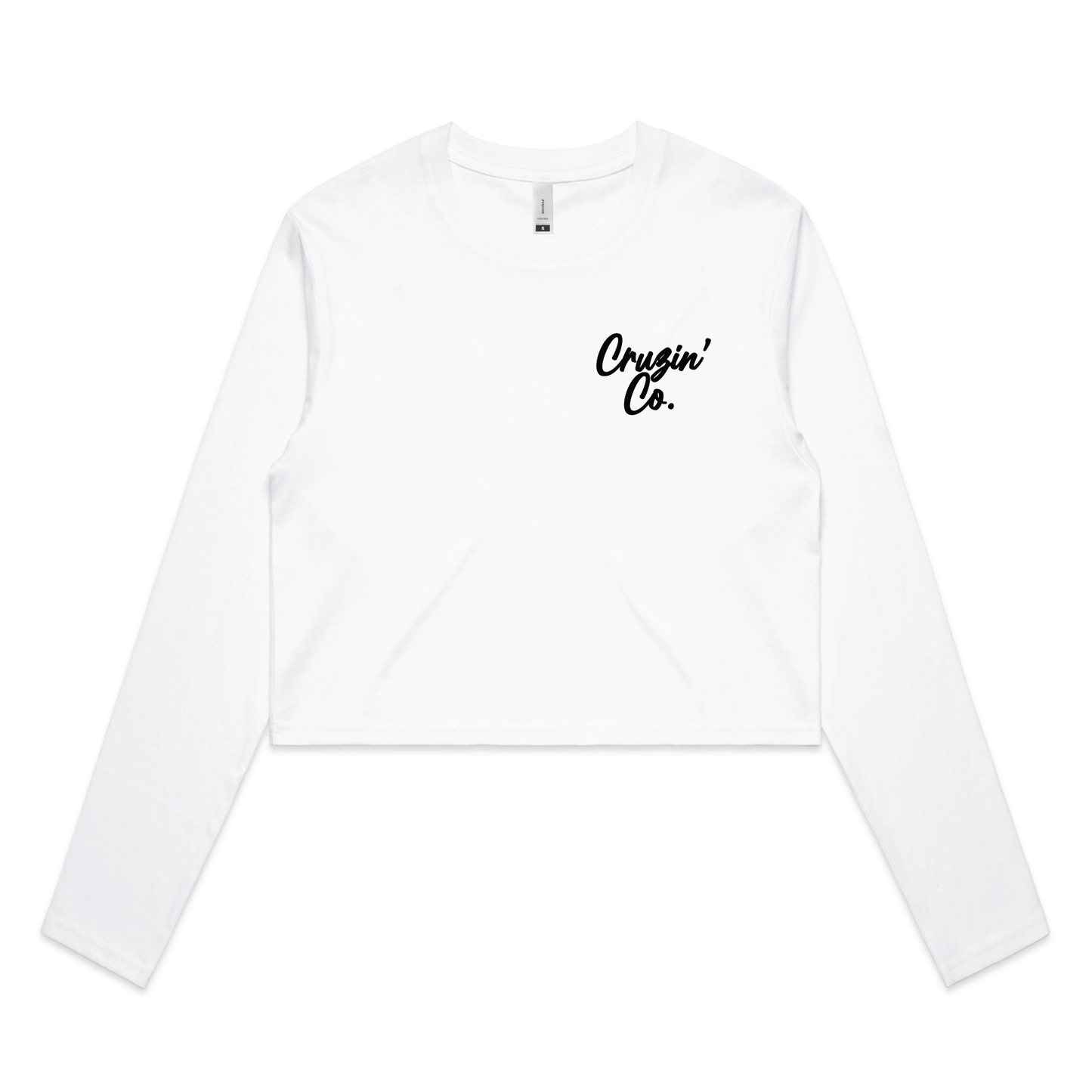 Because Wine Not? | Ladies Long Sleeve Crop