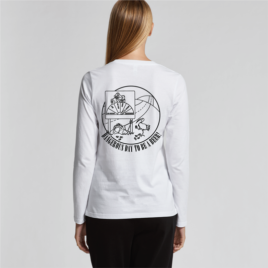 Dangerous Day To Be A Beer | Ladies Long Sleeve