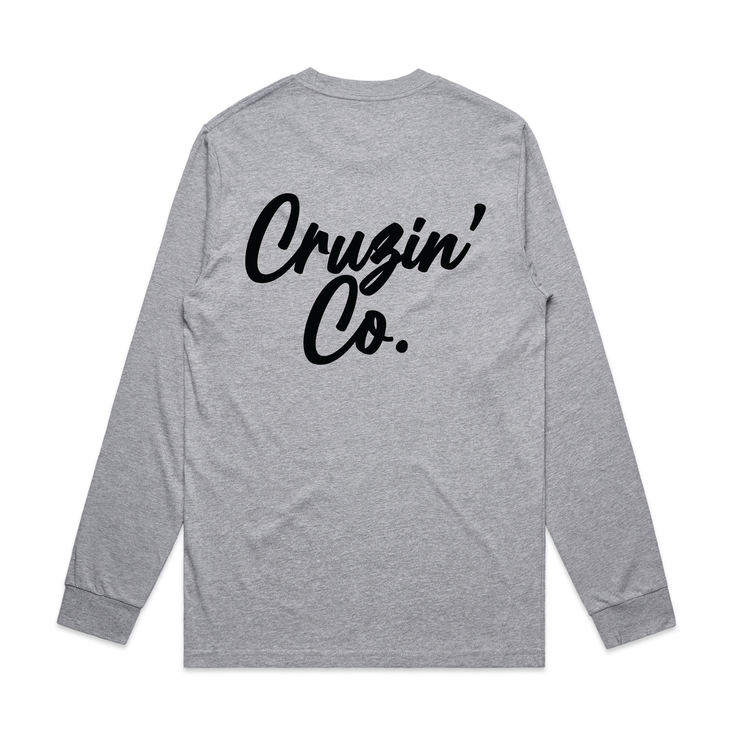 Cruzin’ Co. Cursive Logo | Mens Long Sleeve