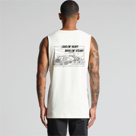 Load Em' Heady, Drive Em' Steady | Muscle Tank