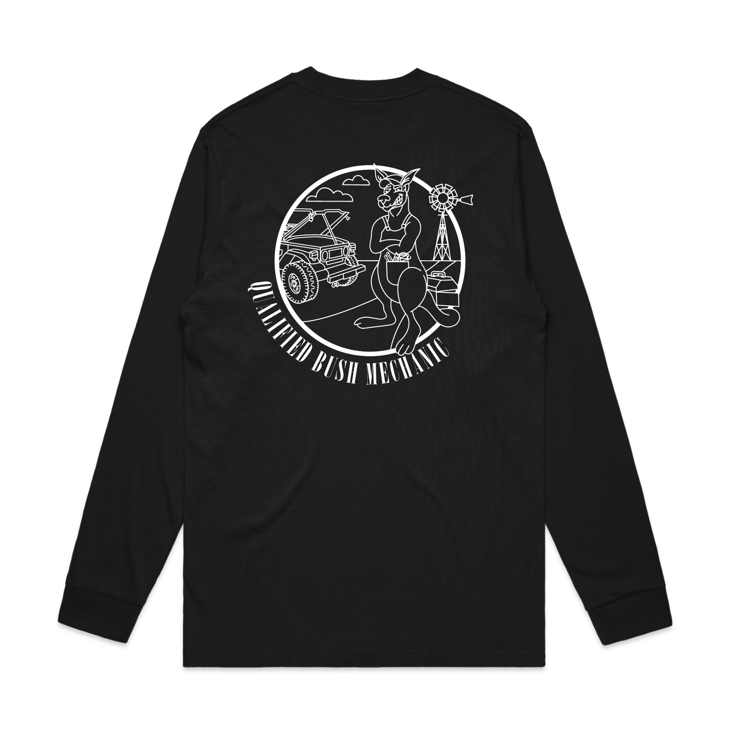 Qualified Bush Mechanic | Mens Long Sleeve