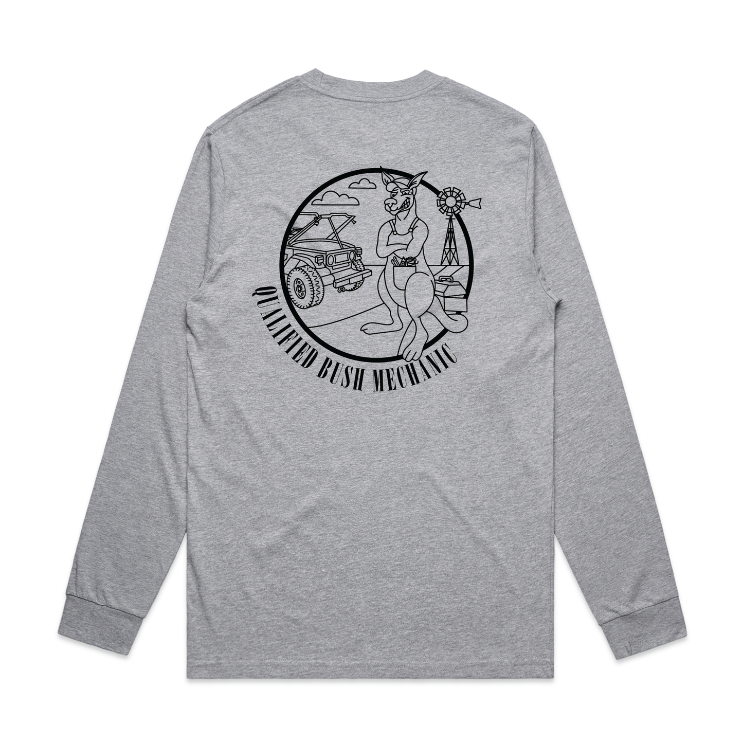 Qualified Bush Mechanic | Mens Long Sleeve