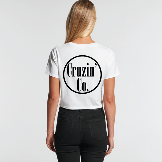 ORIG LOGO SALE! Original Cruzin' Co. Logo | Ladies Crop