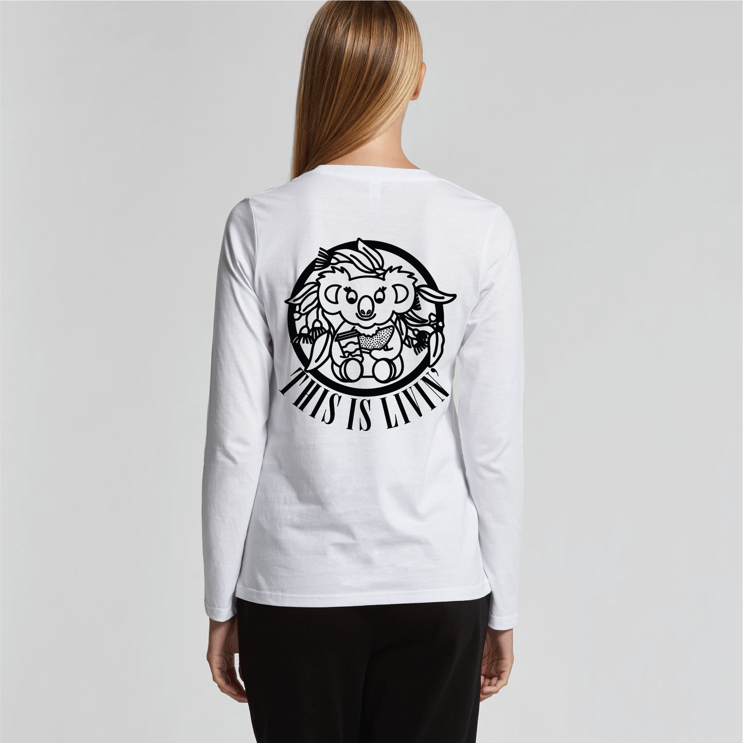 This Is Livin' | Ladies Long Sleeve