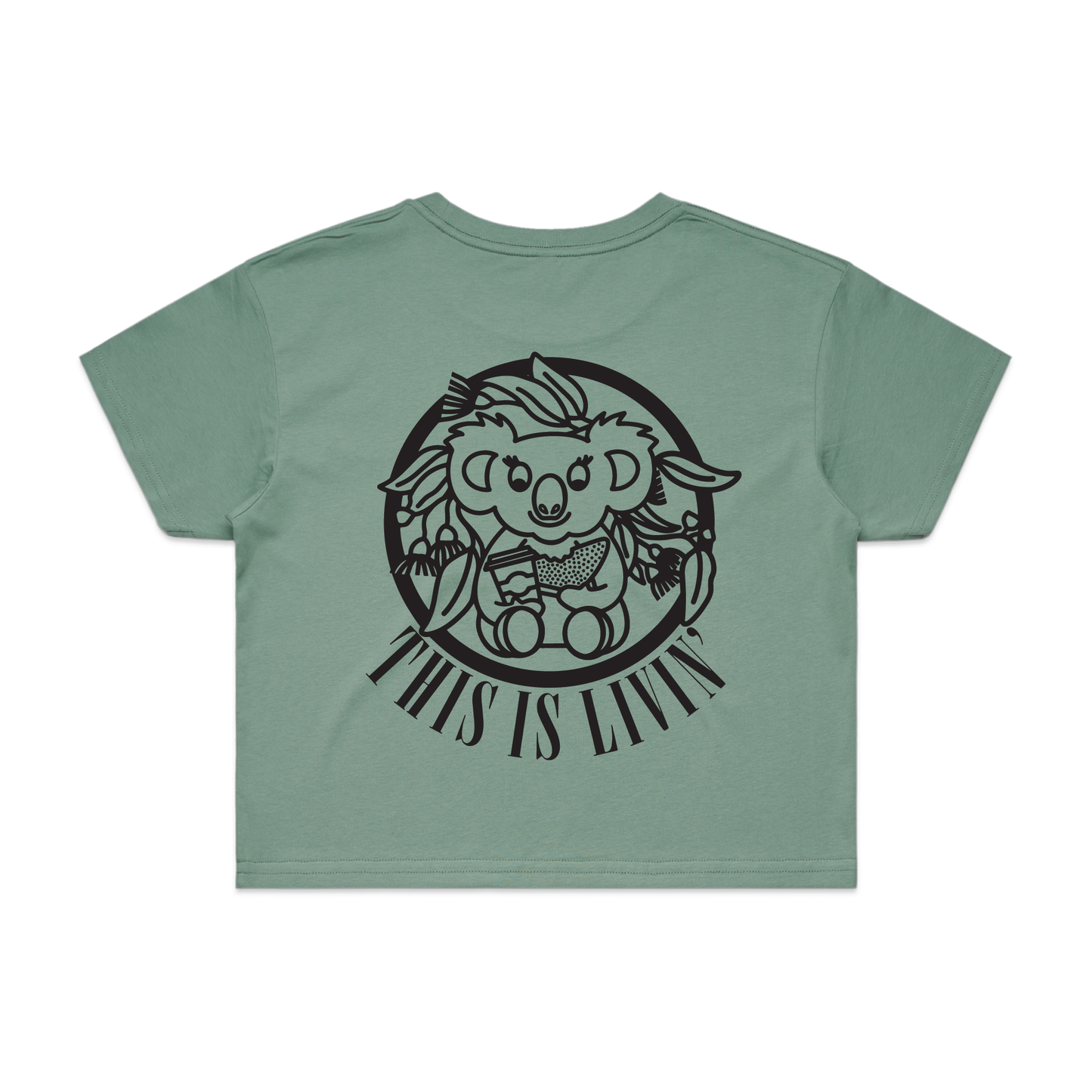 This Is Livin' | Ladies Crop