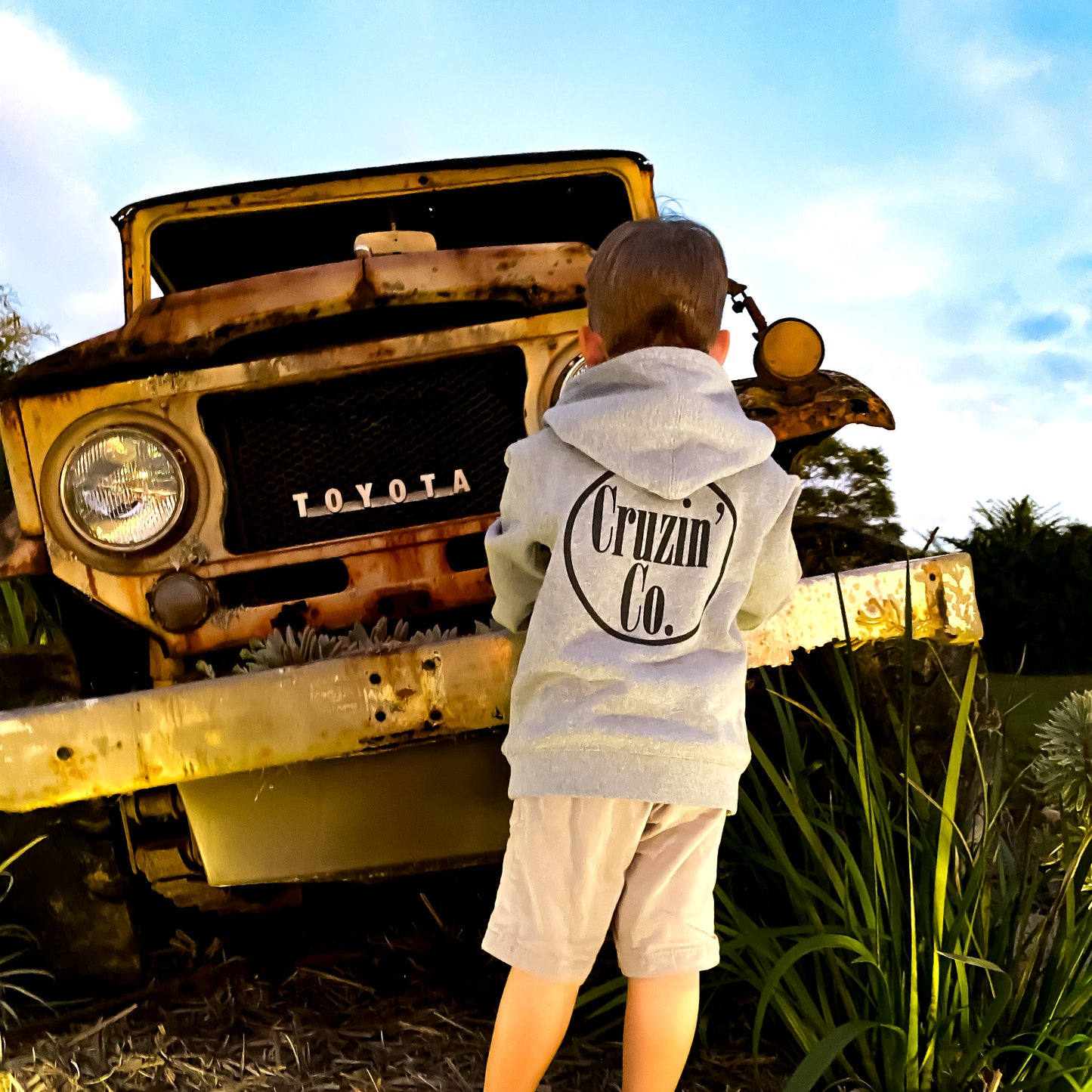 Original Cruzin' Co. Logo | Kids Hoodie