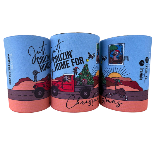 Just Cruzin’ Home For Christmas | Stubby Cooler