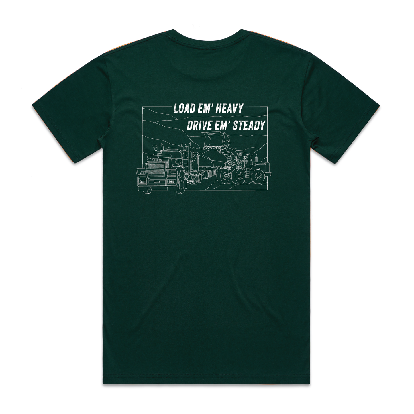 Load Em' Heavy Drive Em' Steady | Men’s Tee