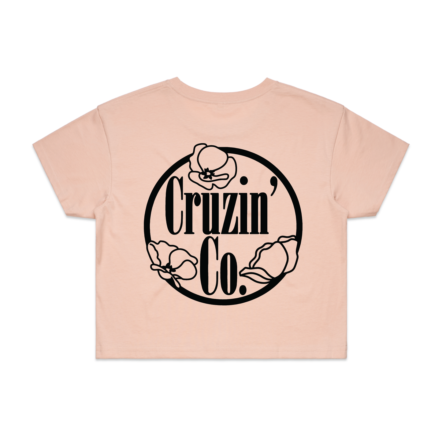 ORIG LOGO SALE! Cruzin' Co. Anzac Logo | Ladies Crop