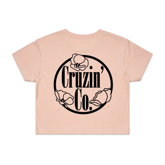 ORIG LOGO SALE! Cruzin' Co. Anzac Logo | Ladies Crop