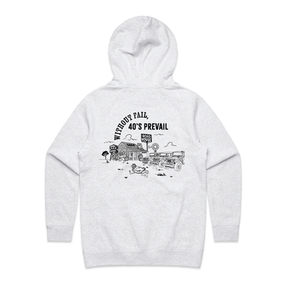 Without Fail, 40's Prevail | Ladies Hoodie