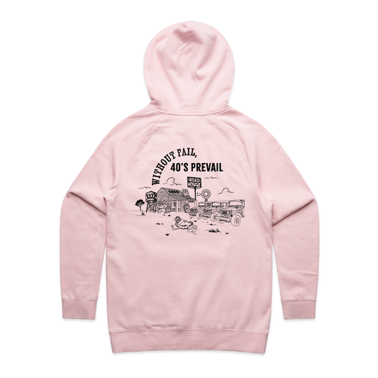 Without Fail, 40's Prevail | Ladies Hoodie