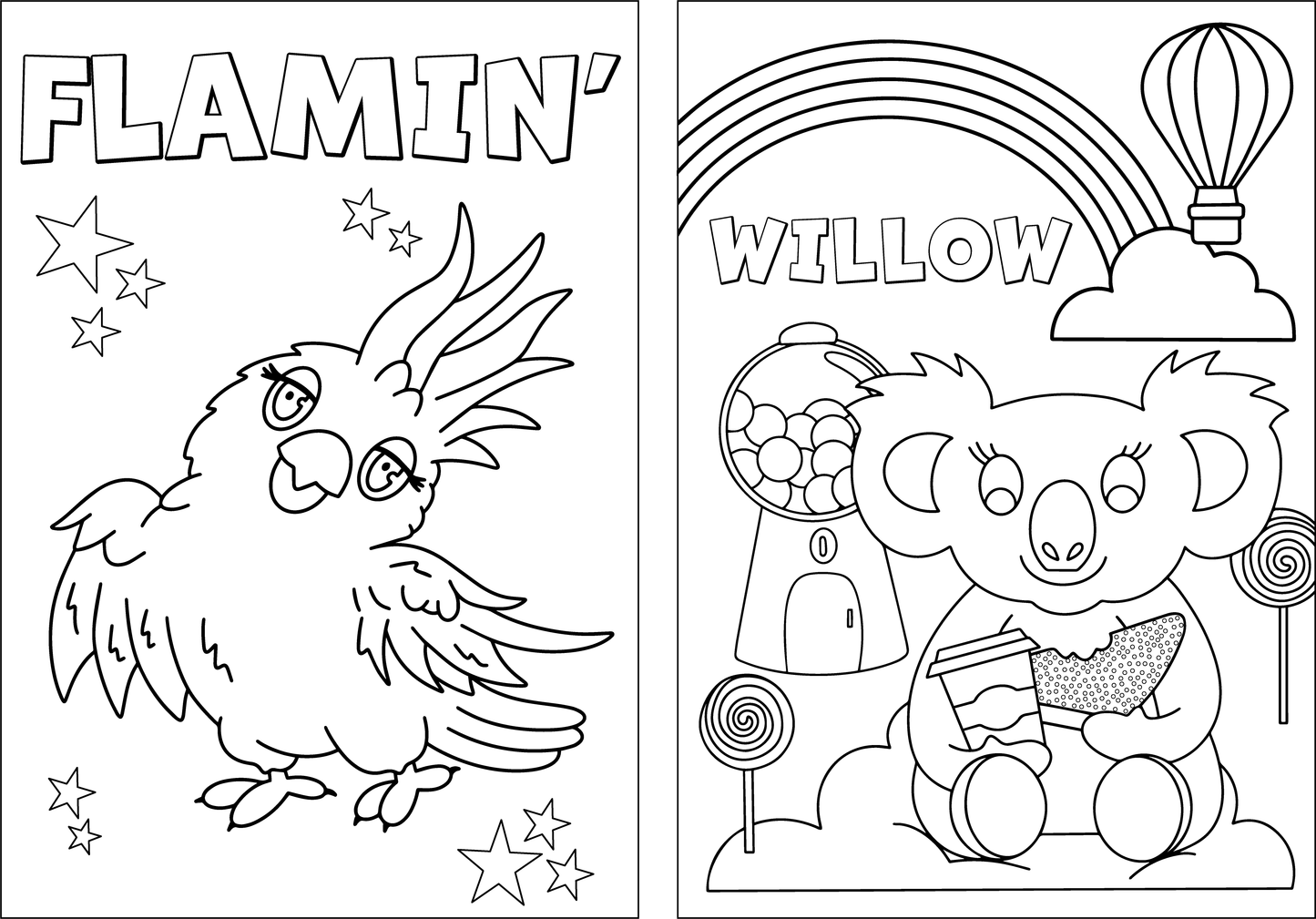 Colouring-In-Book | Cruzin' Co. KIDS