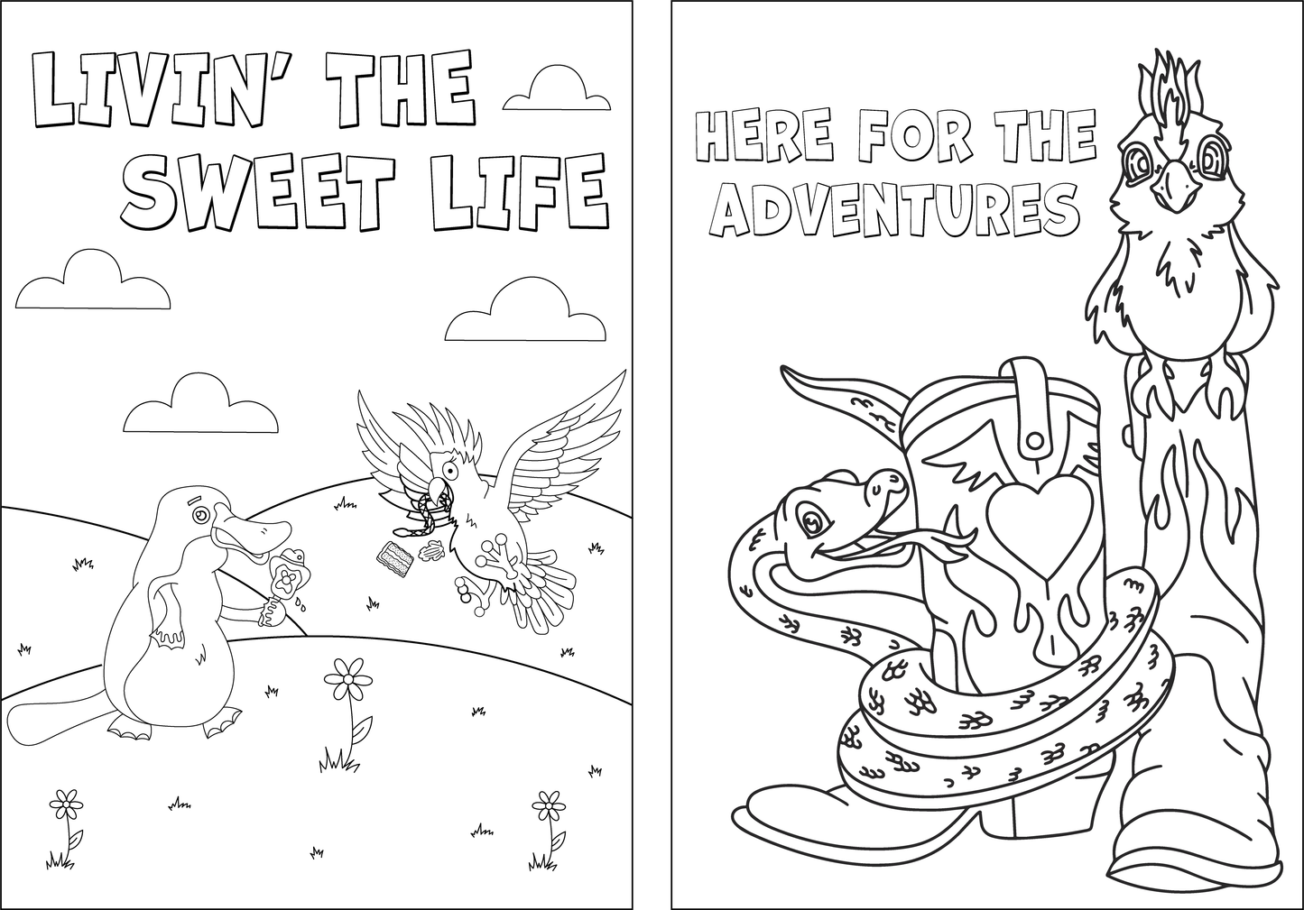 Colouring-In-Book | Cruzin' Co. KIDS