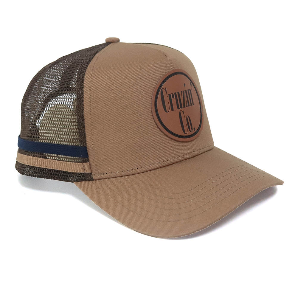 Cruzin' Co. Logo | Trucker Cap | Tan