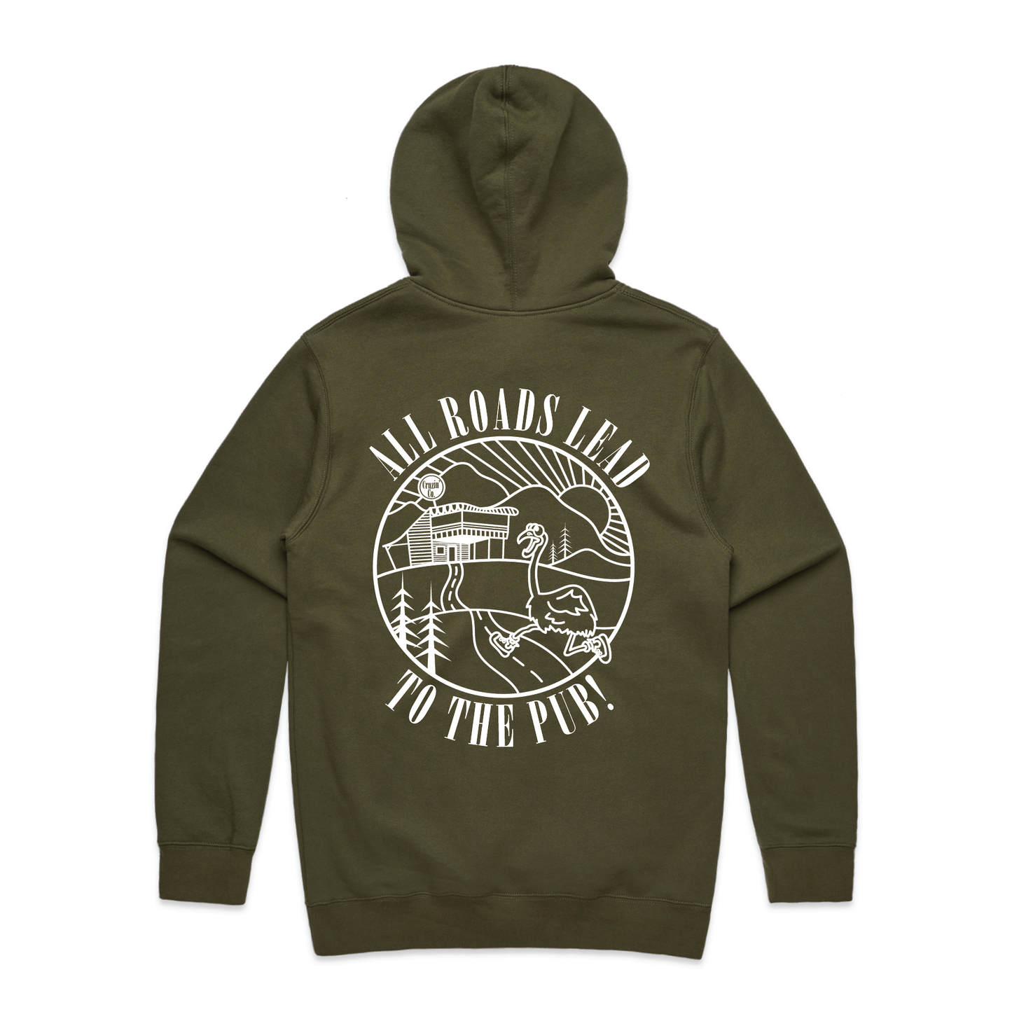 All Roads Lead To The Pub | Men's Hoodie