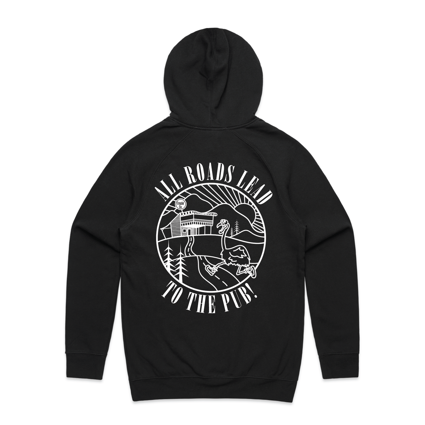 All Roads Lead To The Pub | Men's Hoodie