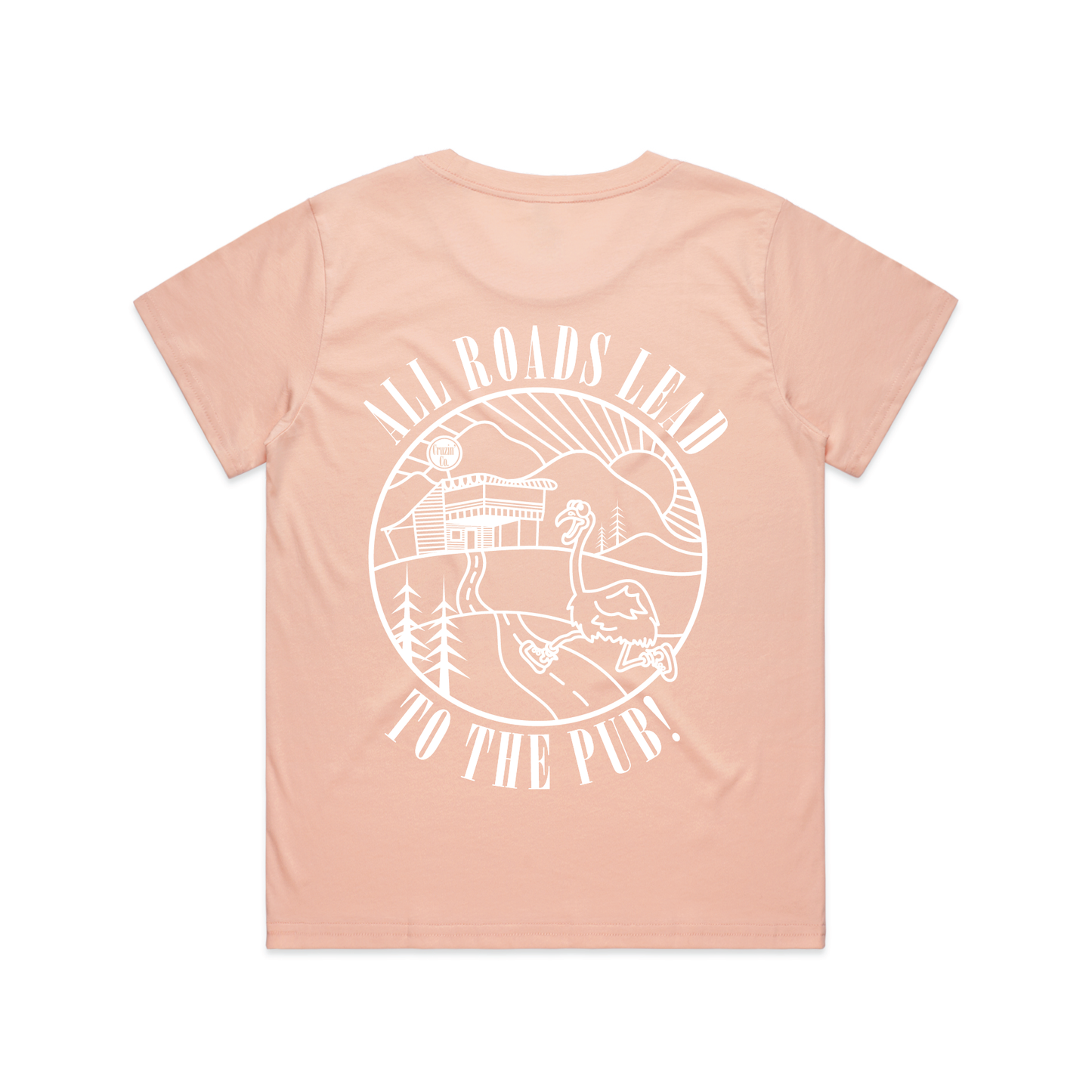 All Roads Lead To The Pub | Ladies Tee