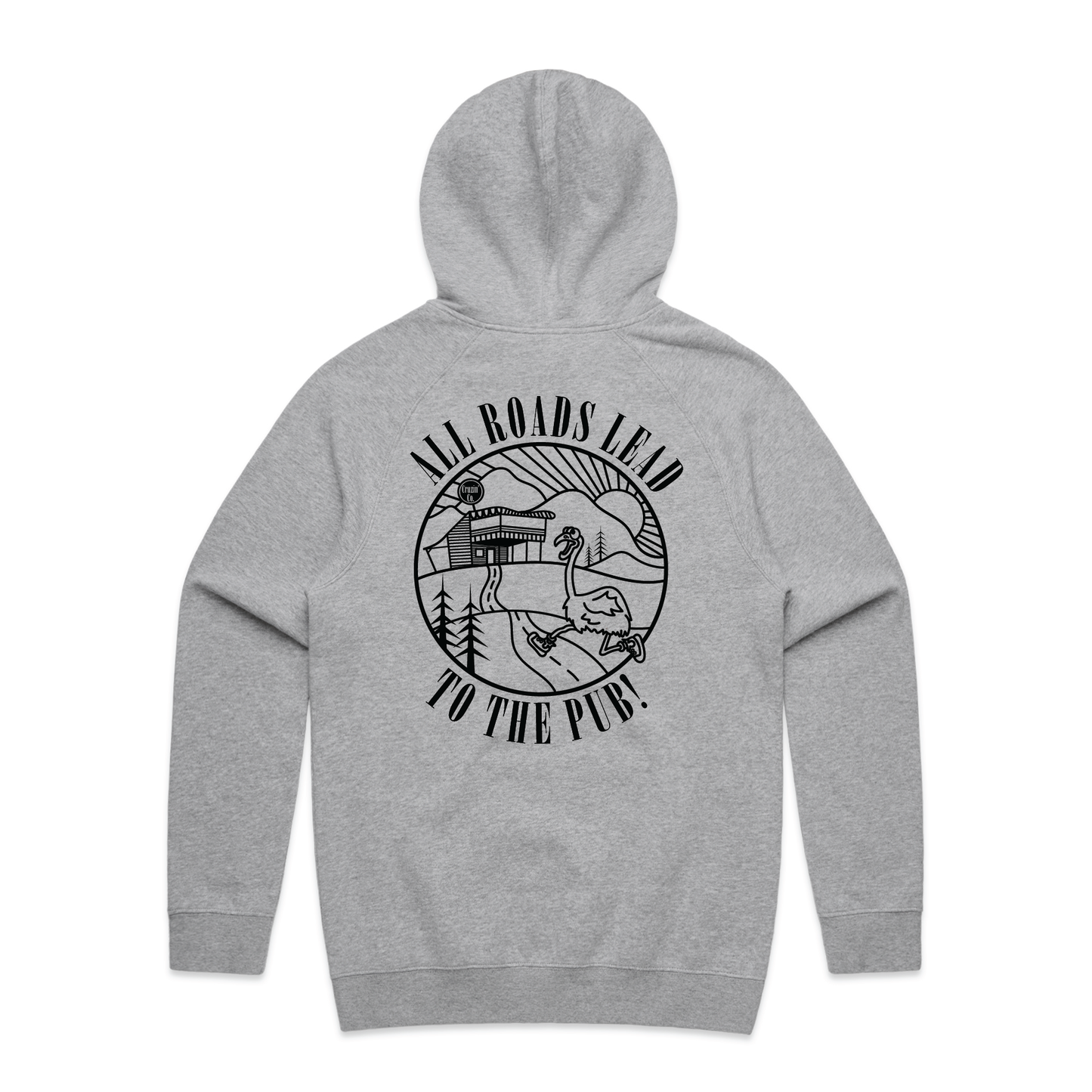 All Roads Lead To The Pub | Men's Hoodie