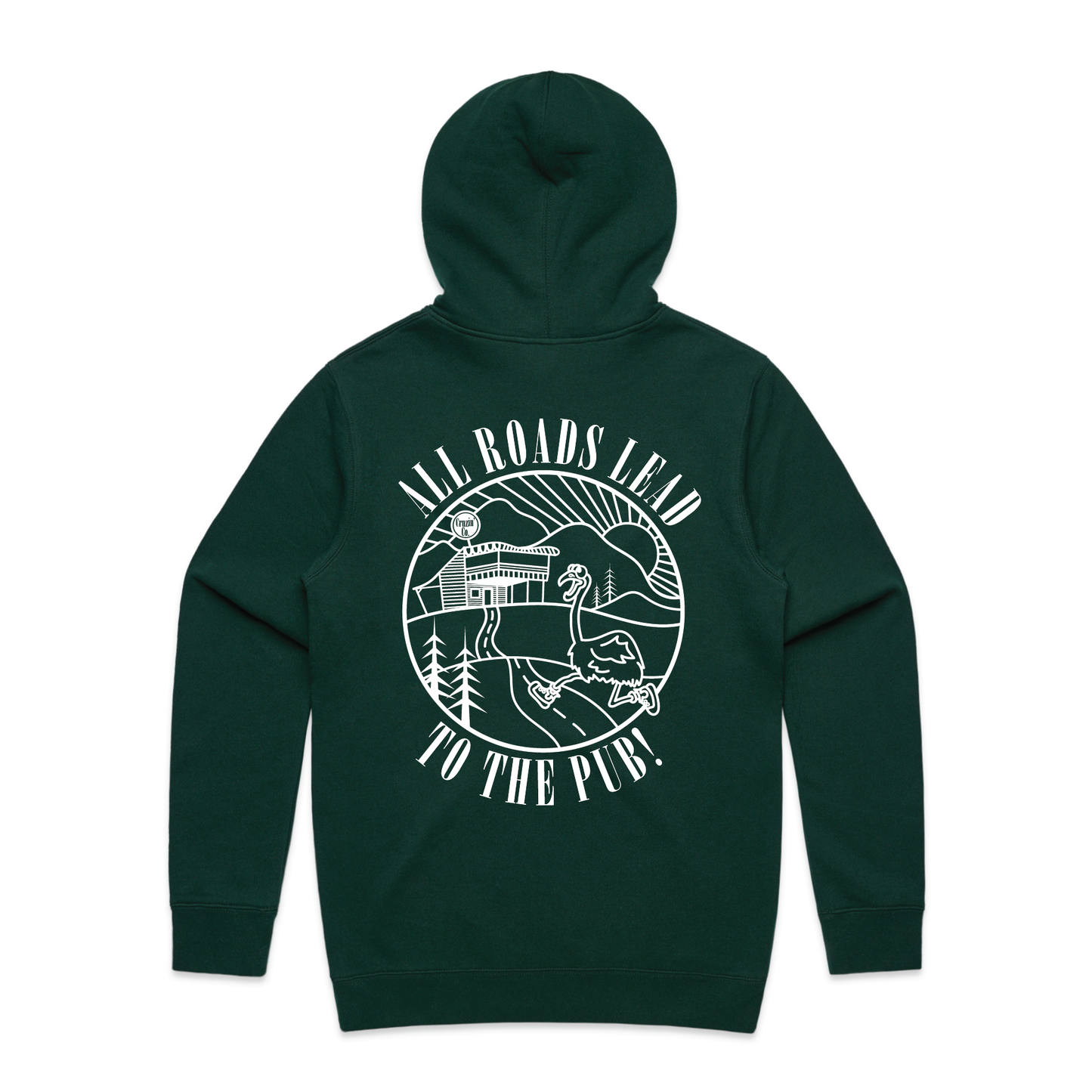 All Roads Lead To The Pub | Men's Hoodie