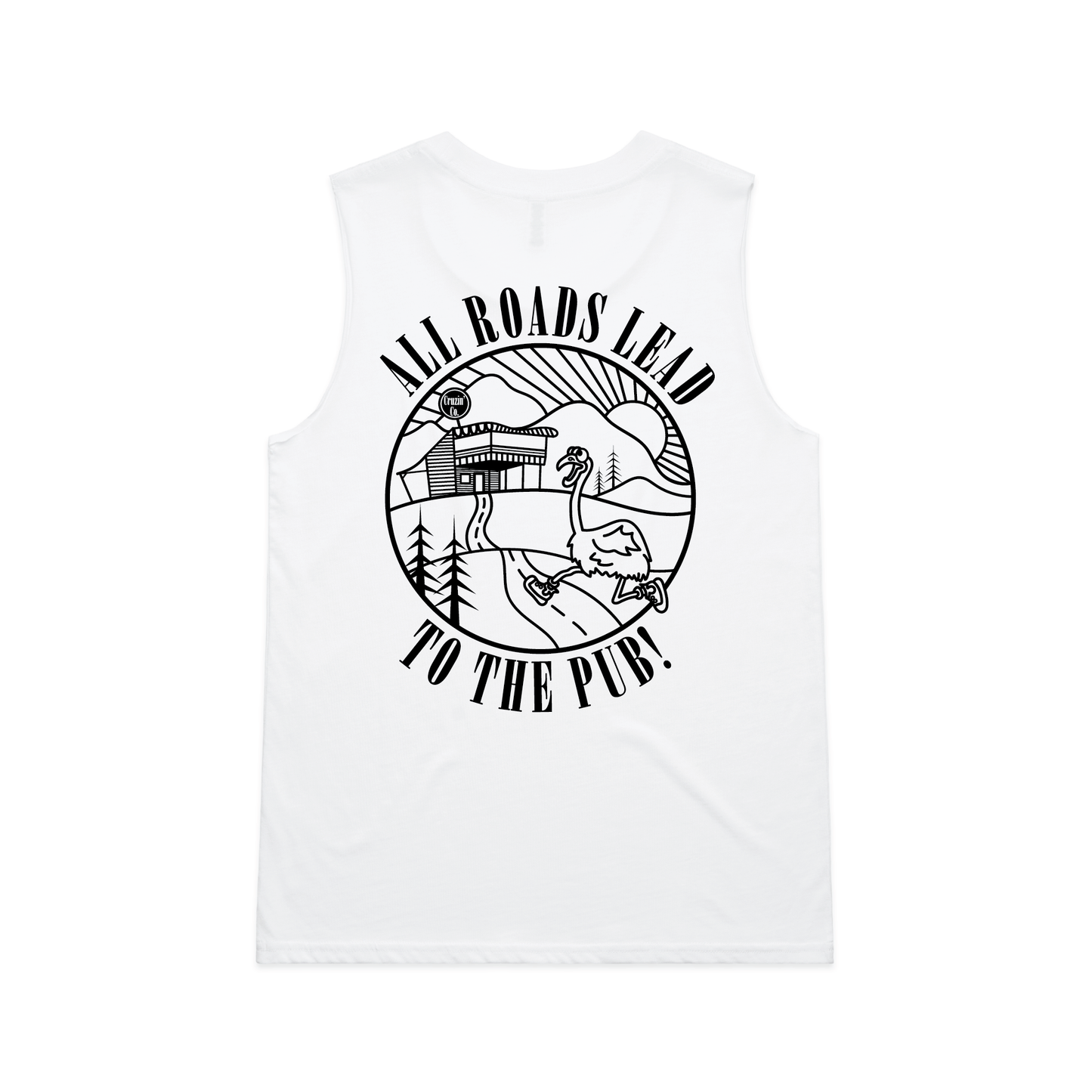 All Roads Lead To The Pub | Ladies Tank