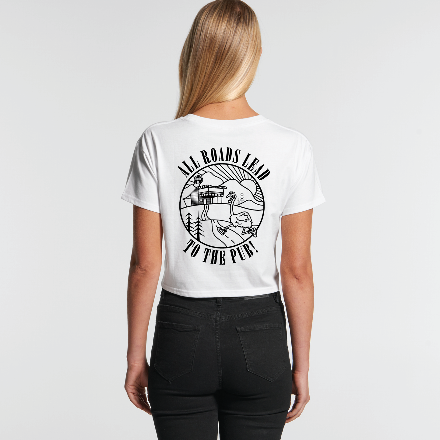 All Roads Lead To The Pub | Ladies Crop