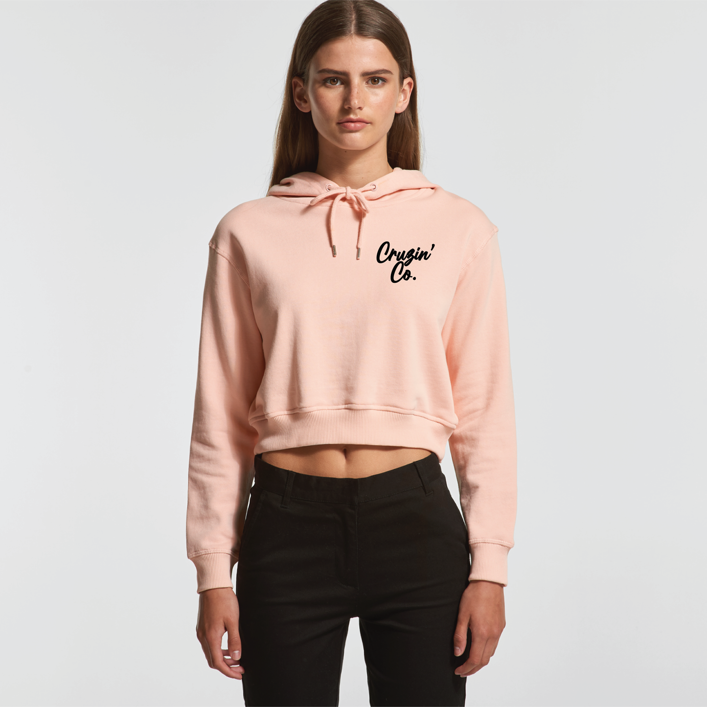 Livin' The Sweet Life | Ladies Crop Hoodie