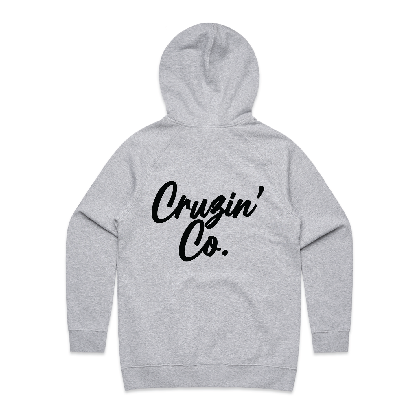 Cruzin' Co. Cursive Logo | Ladies Hoodie