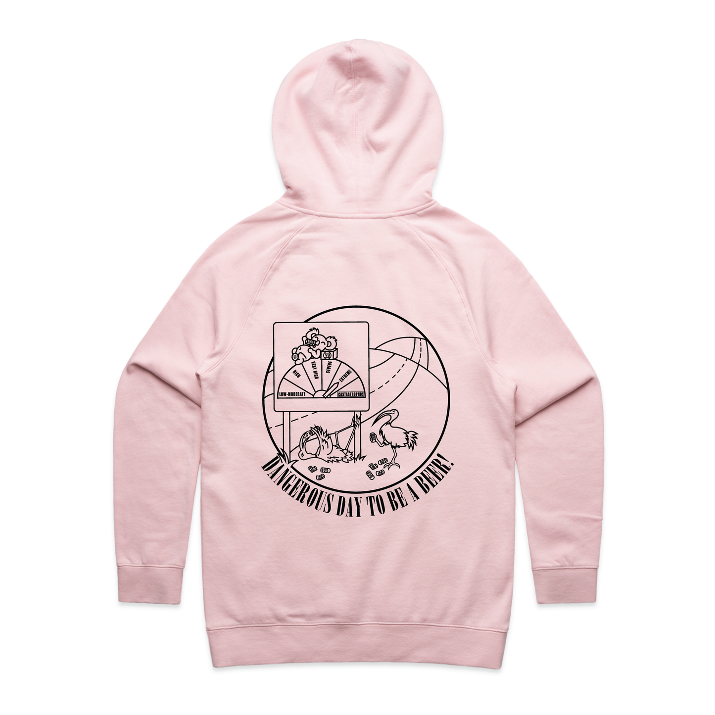 Dangerous Day To Be A Beer | Ladies Hoodie