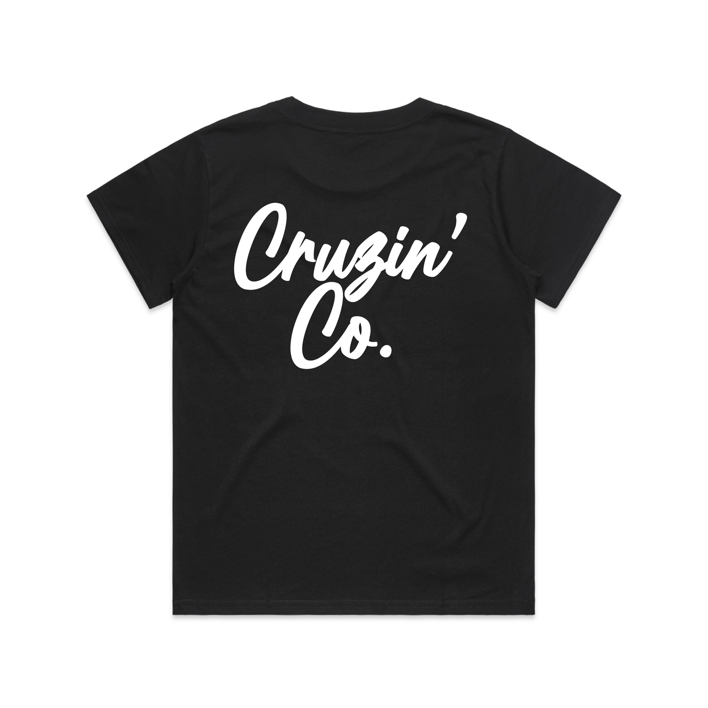 Cruzin' Co. Cursive Logo | Ladies Tee