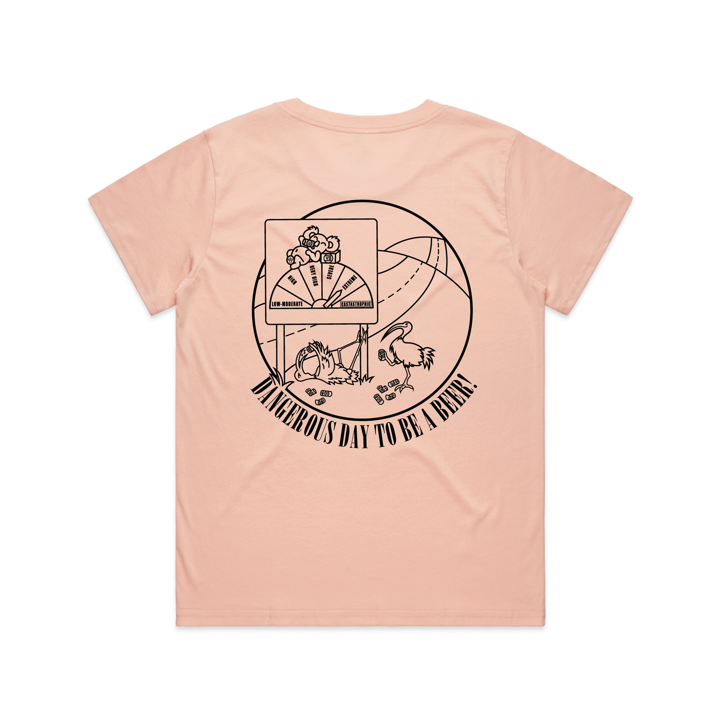 Dangerous Day To Be A Beer | Ladies Tee