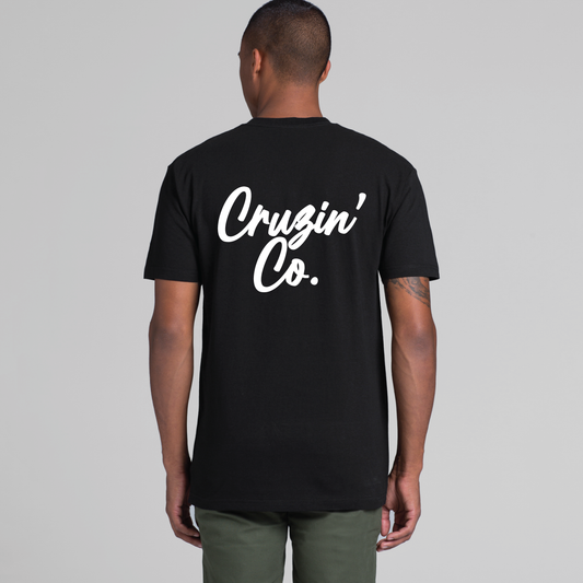 Cruzin' Co. Cursive Logo | Men’s Tee