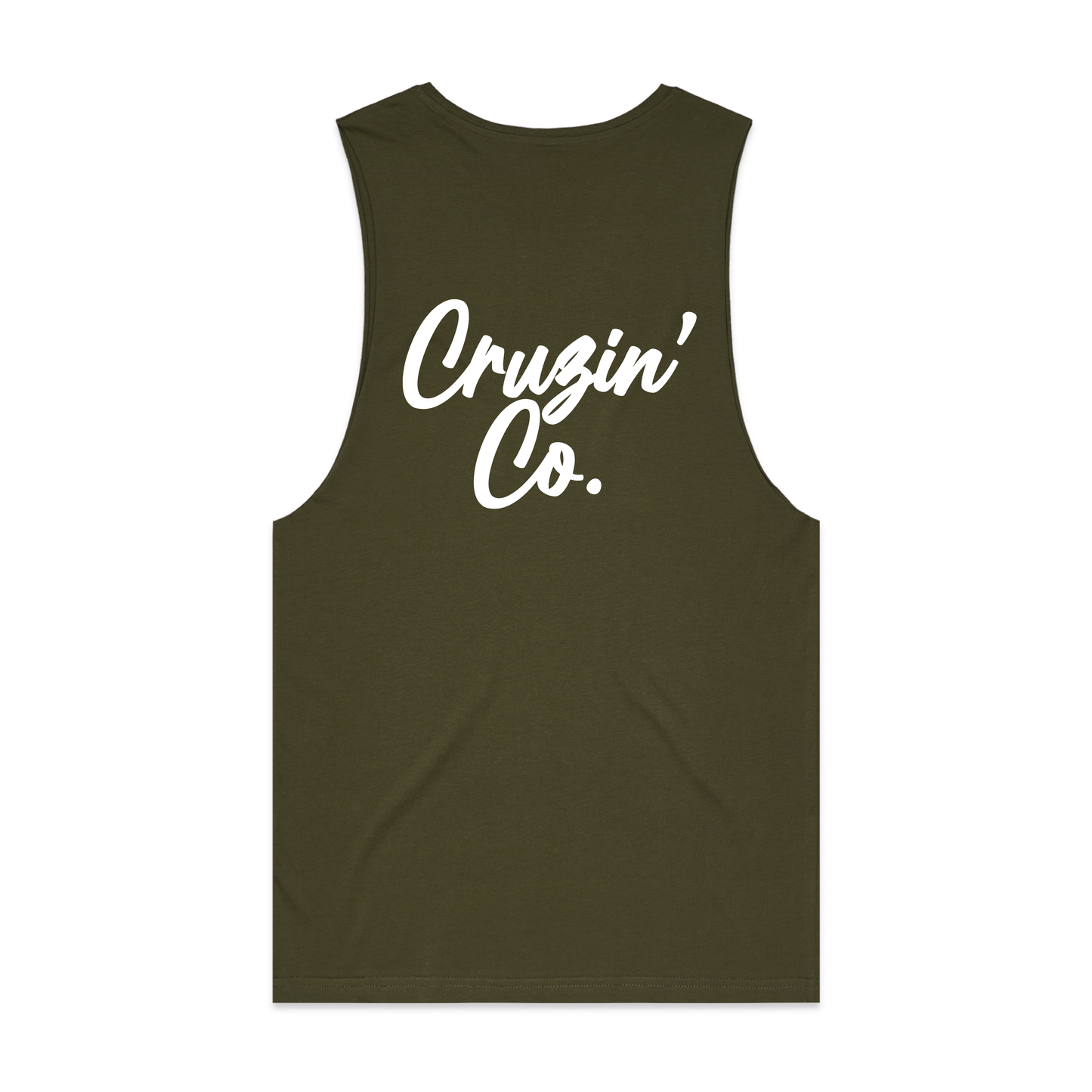 Cruzin' Co. Cursive Logo | Muscle Tank