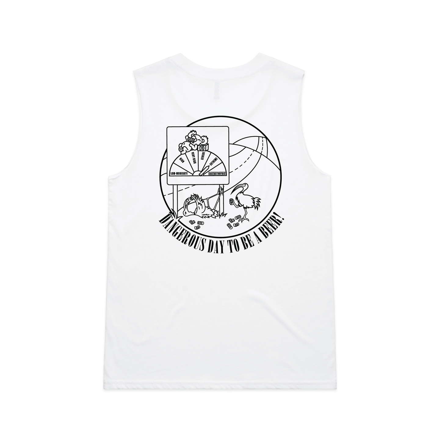 Dangerous Day To Be A Beer | Ladies Tank