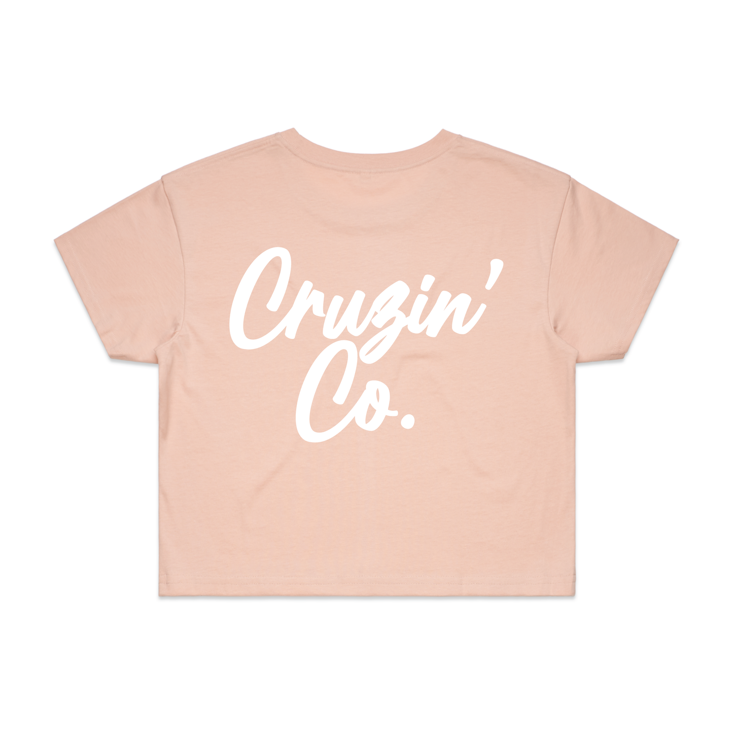 Cruzin' Co. Cursive Logo | Ladies Crop